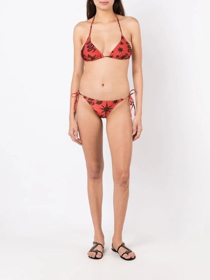 Thai Printed Bikini Bottoms