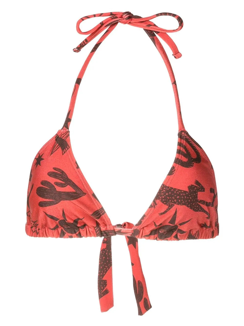 Iasmin Halterneck Printed Bikini Top