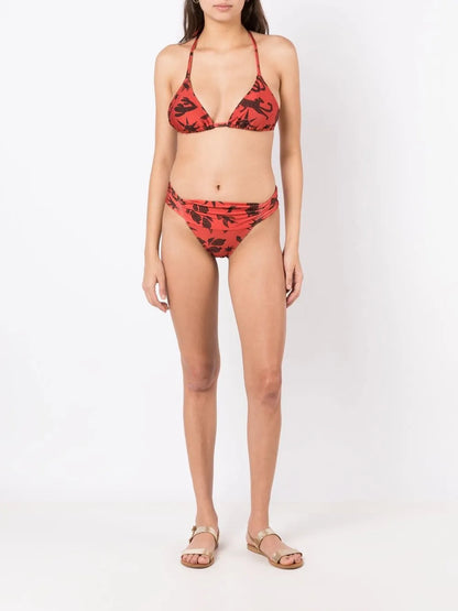 Iasmin Halterneck Printed Bikini Top