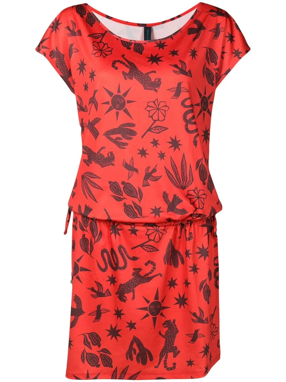 Shiva Estampado T-Shirt Dress