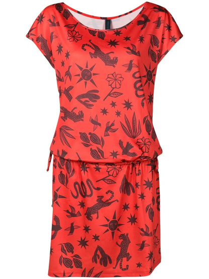Shiva Estampado T-Shirt Dress