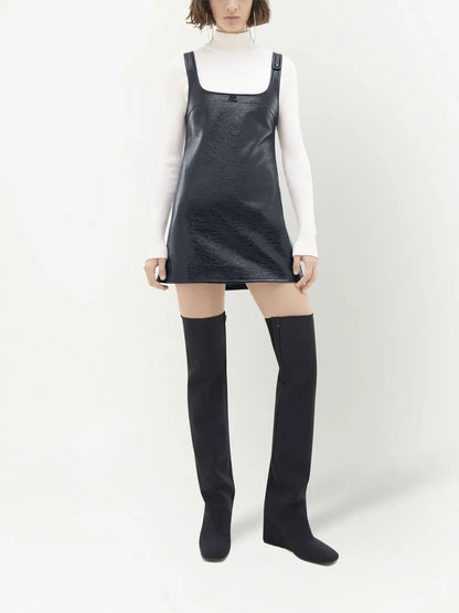 Re-Edition Vinyl Mini Dress