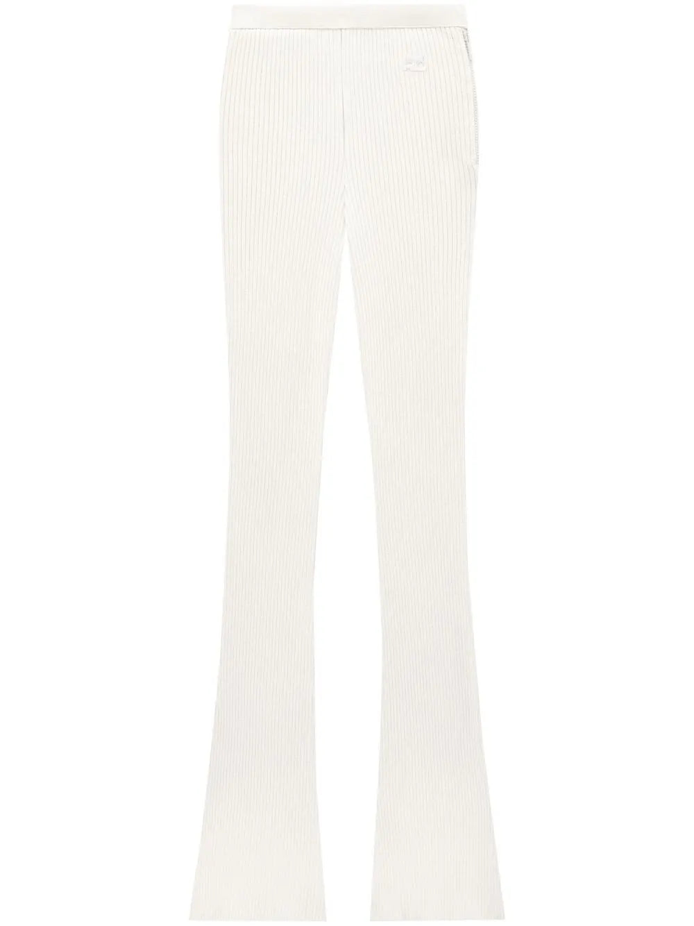 Reediton Ribbed Flared Trousers