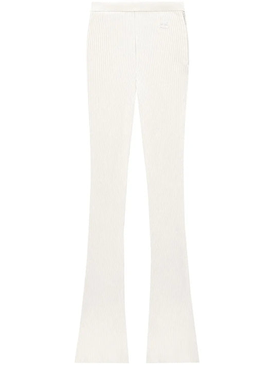 Reediton Ribbed Flared Trousers