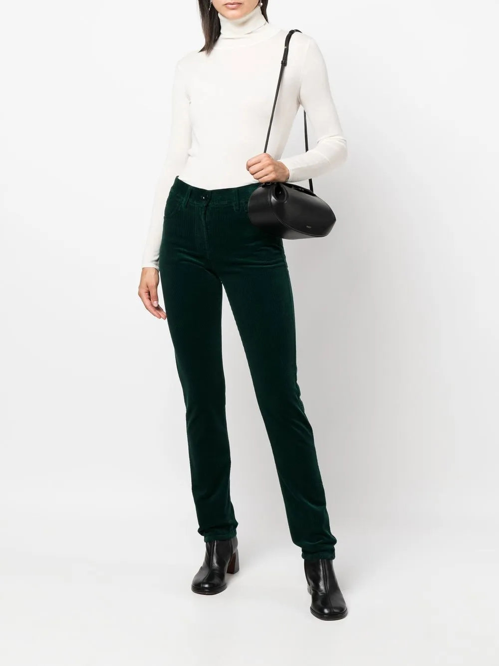 Roll-Neck Virgin-Wool Jumper