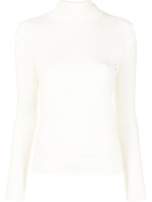 Roll-Neck Virgin-Wool Jumper
