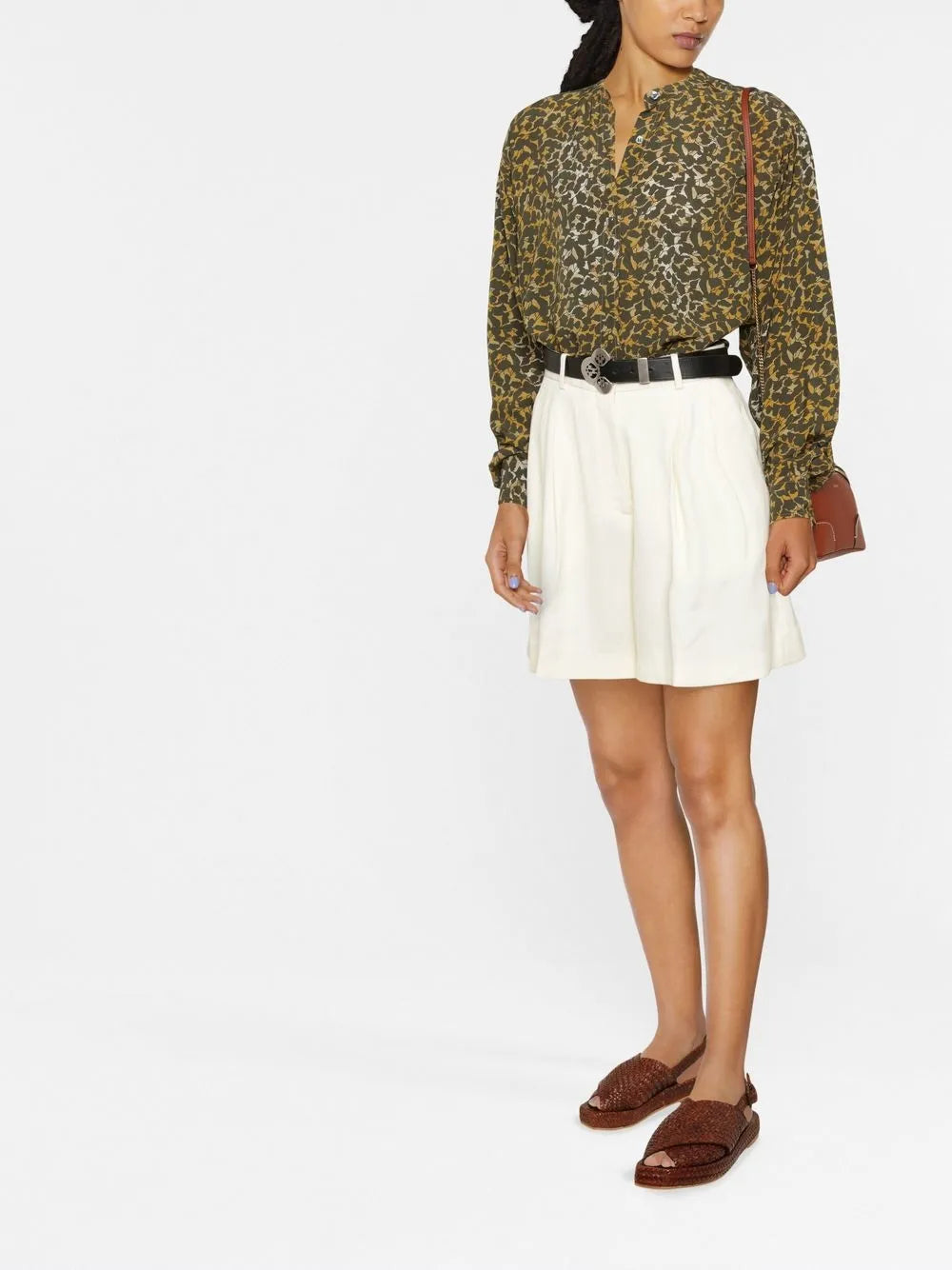 Catchell Leaf-Print Shirt