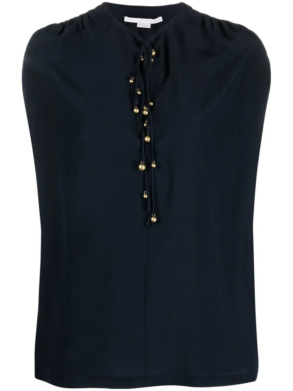 Buttoned Silk Blouse