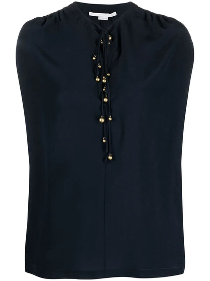 Buttoned Silk Blouse