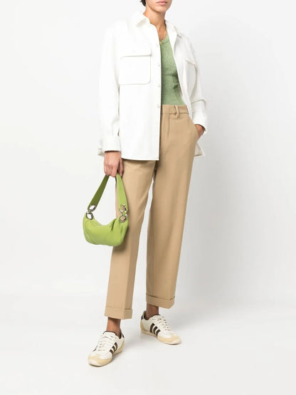 Auckley Pressed-Crease Tailored Trousers