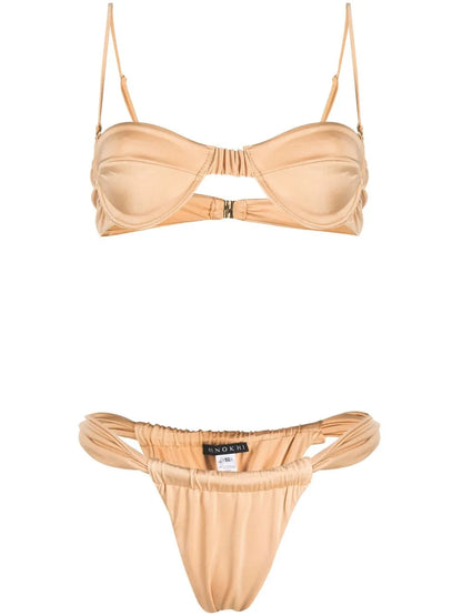 Ruched Bikini Set