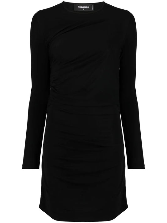 Long-Sleeved Mini Dress