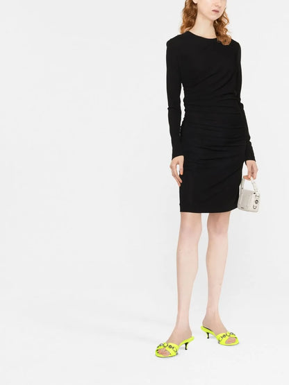 Long-Sleeved Mini Dress