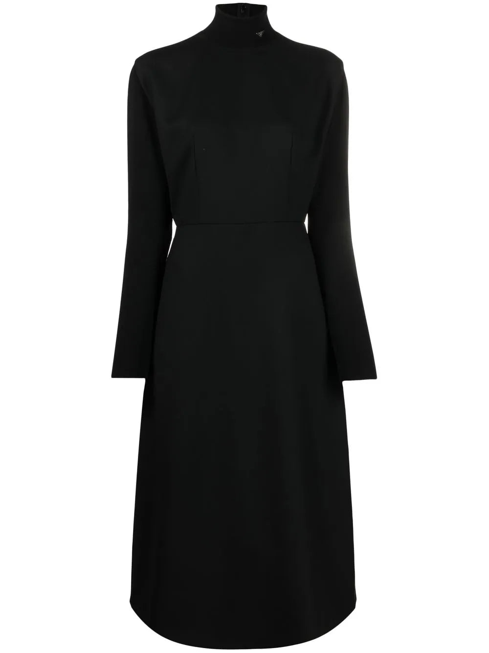 Logo Long-Sleeve Dress