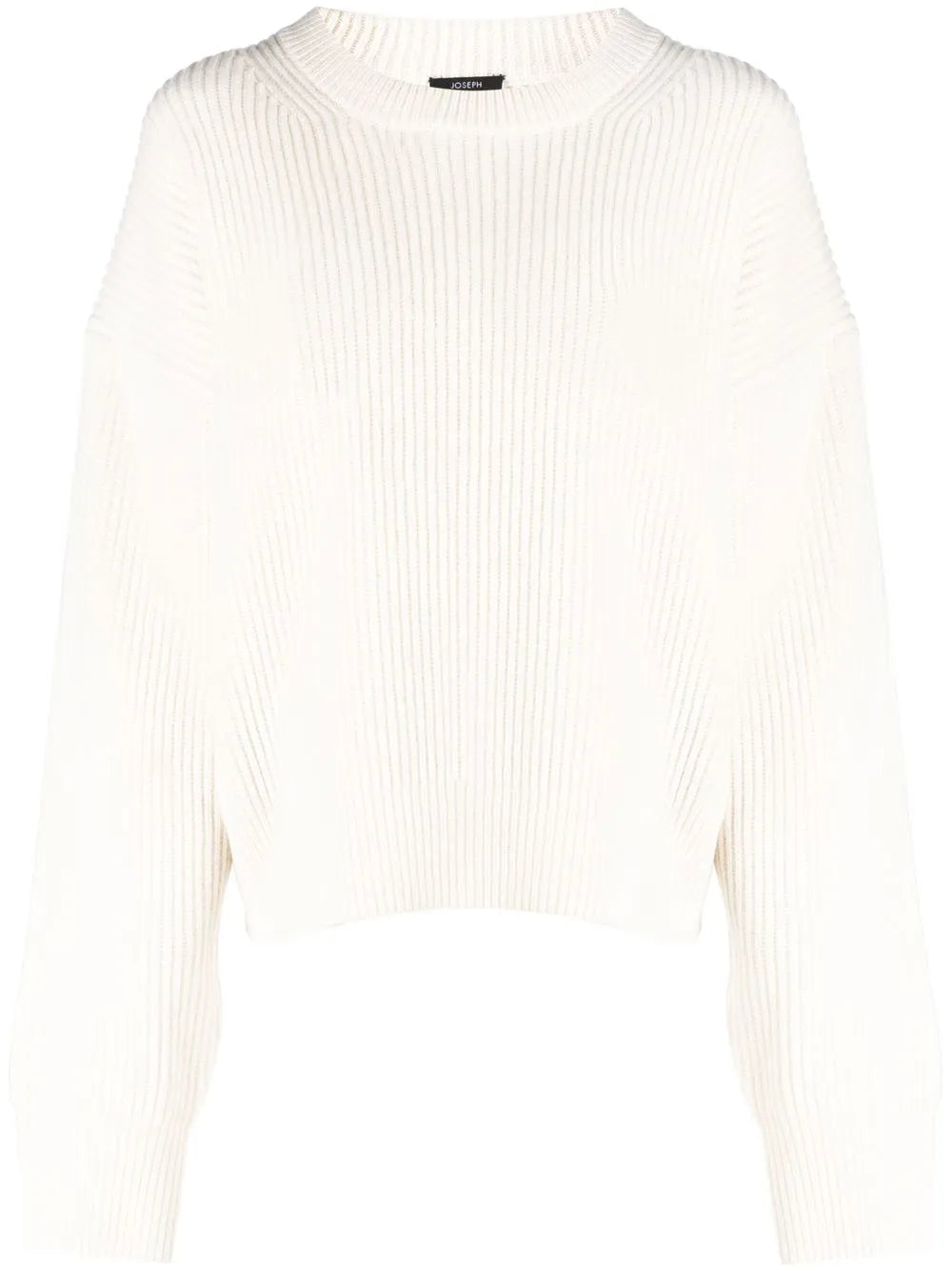 Round-Neck Knitted Jumper