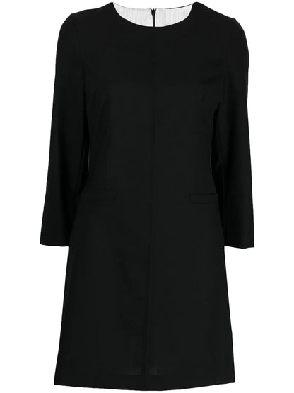 Round Neck Shift Dress