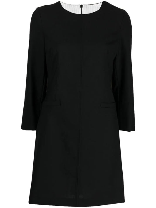 Round Neck Shift Dress