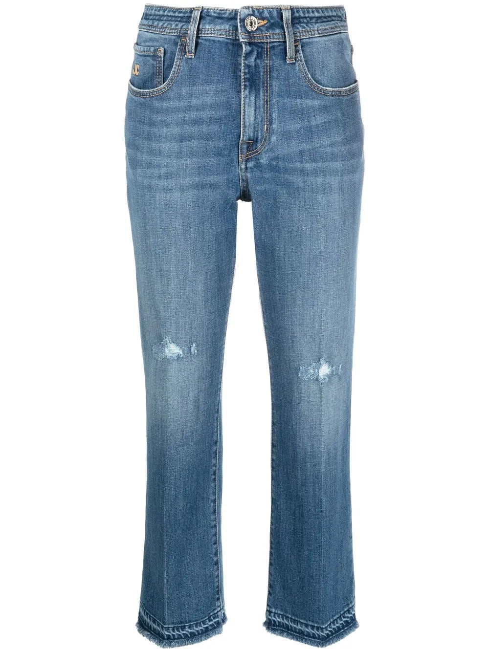Kate Cropped Straight-Leg Jeans