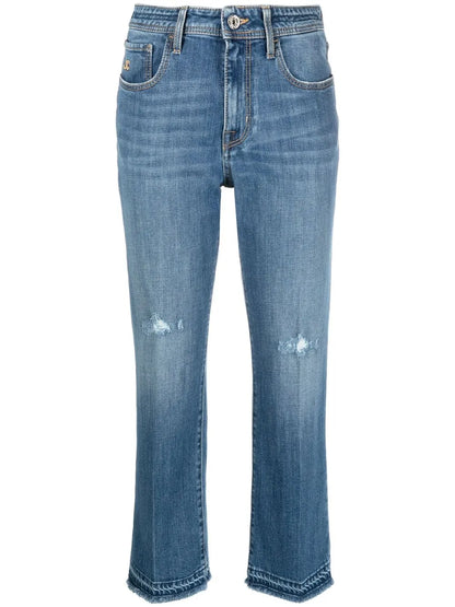 Kate Cropped Straight-Leg Jeans