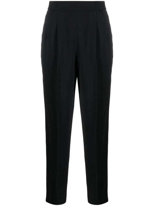 High-Waisted Tailored Trousers