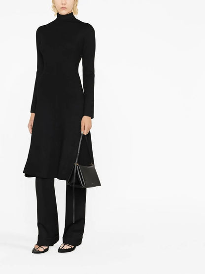 Long-Sleeve Midi Dress