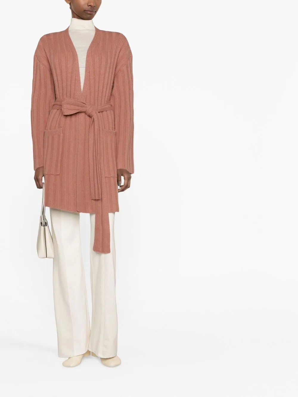 Tie-Waist Cashmere Cardigan