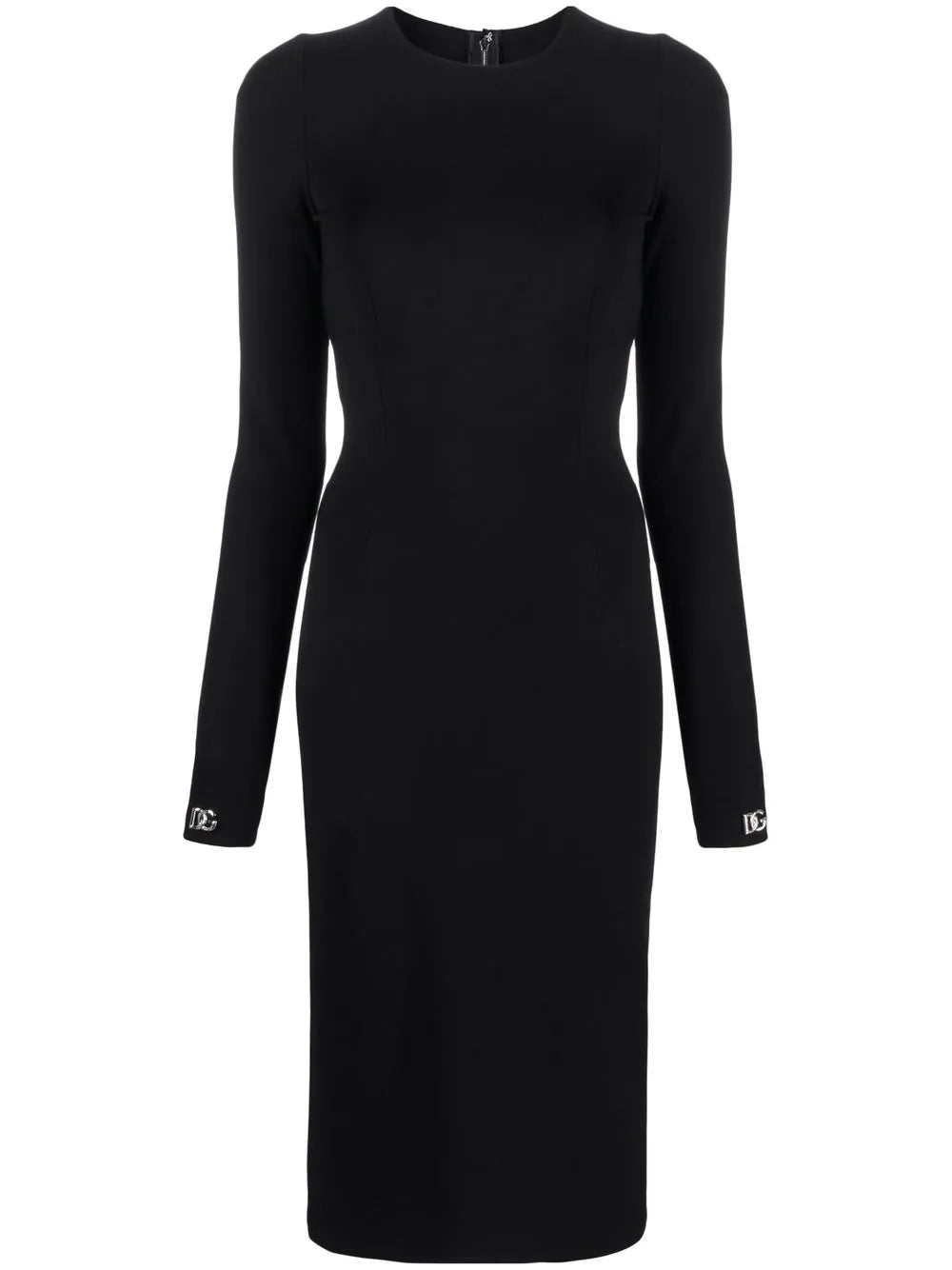 Long-Sleeved Tailored Dress