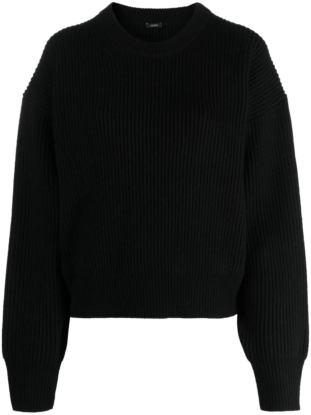 Round-Neck Knitted Jumper