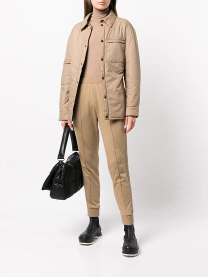 Pillow Padded Shirt Jacket