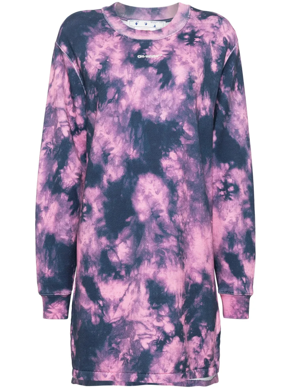 Arrows Tie-Dye Sweatshirt Dress