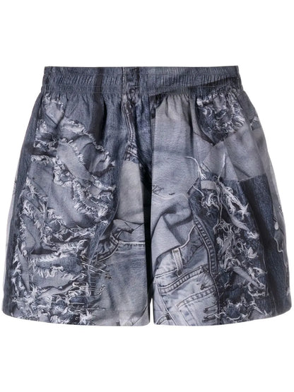 Print Swim Shorts