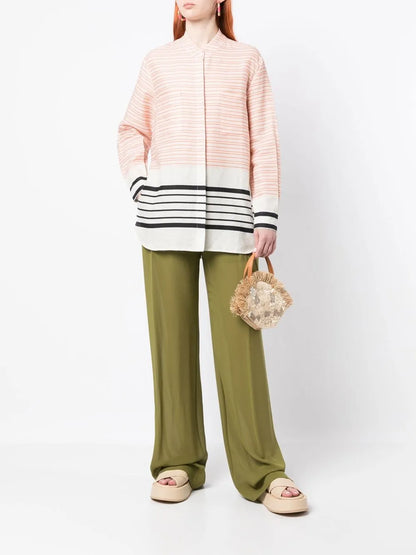 Aida Striped Linen Shirt