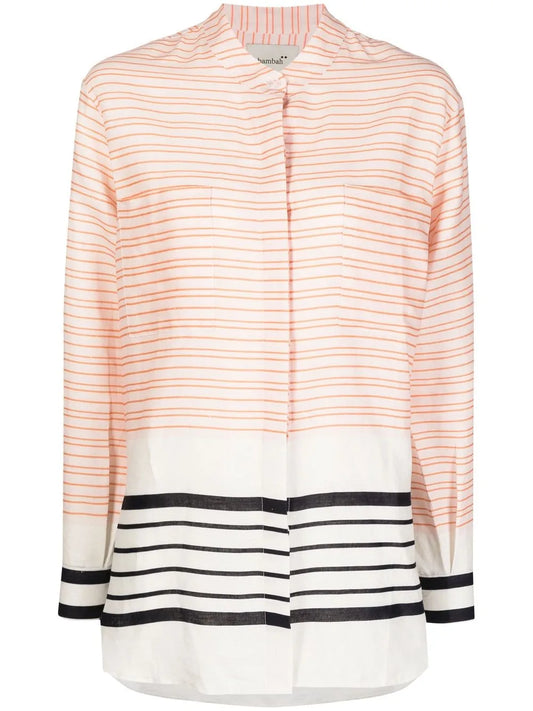 Aida Striped Linen Shirt
