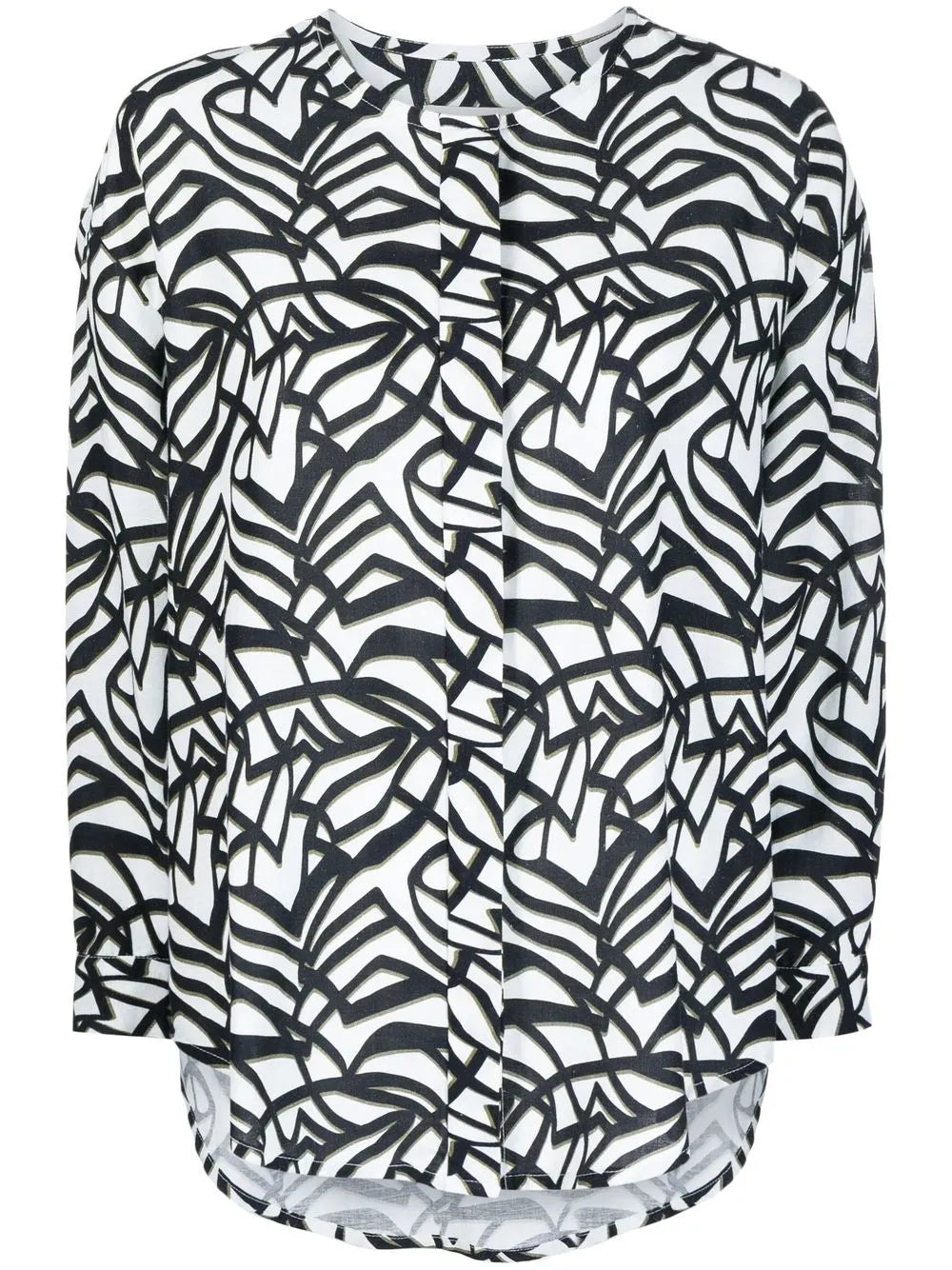 Geometric-Print Cairo Shirt