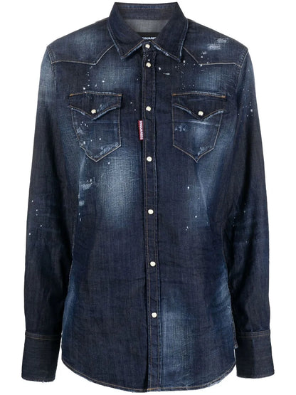 Icon Logo Denim Shirt