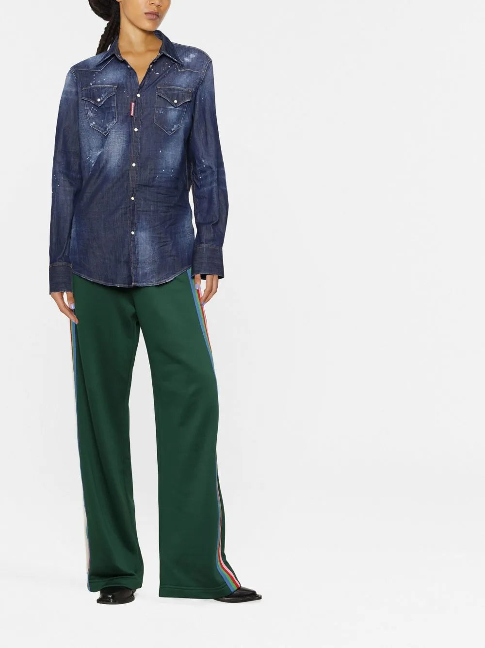Icon Logo Denim Shirt