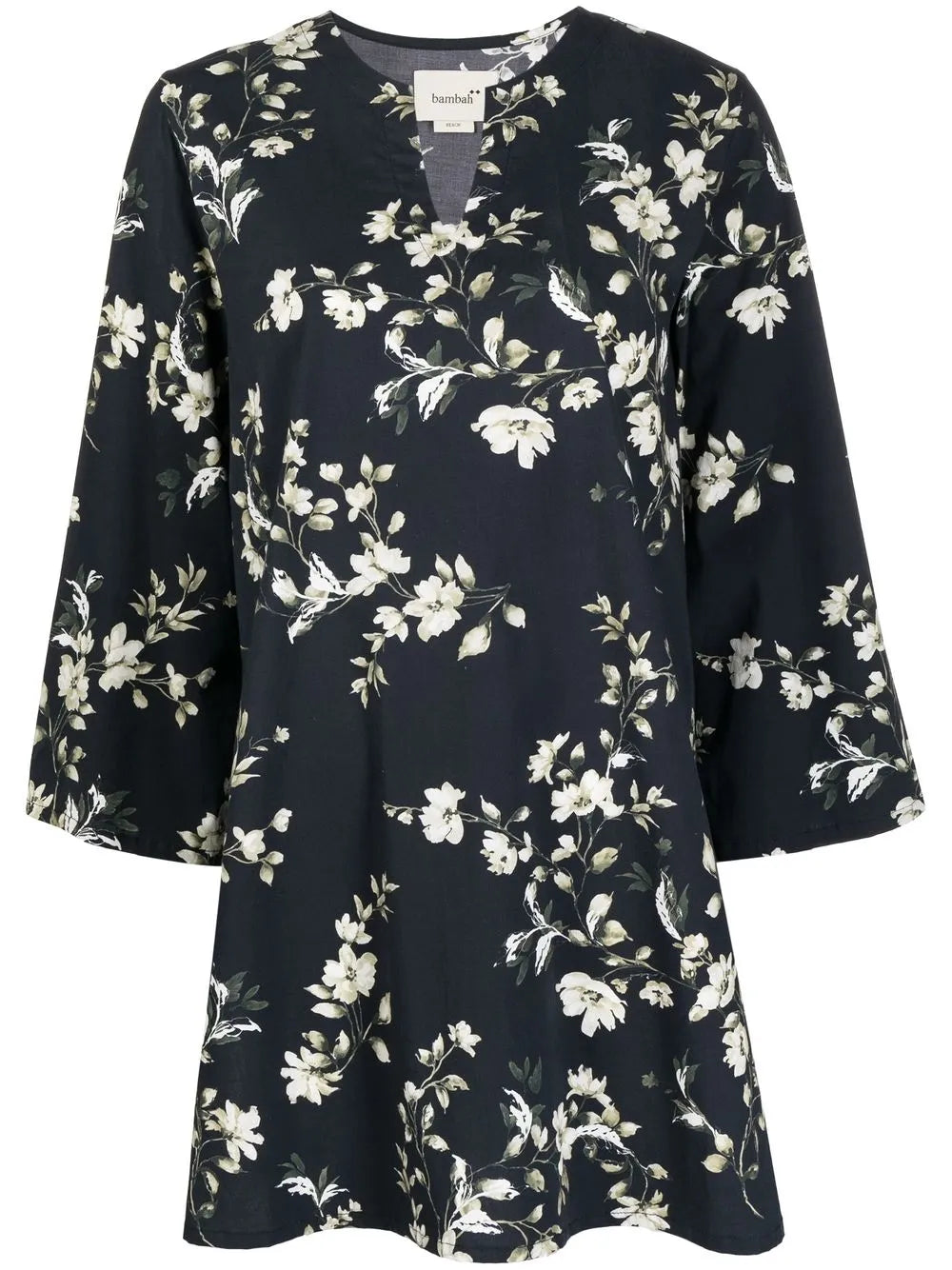 Floral-Print Cotton-Blend Tunic