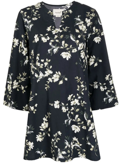 Floral-Print Cotton-Blend Tunic