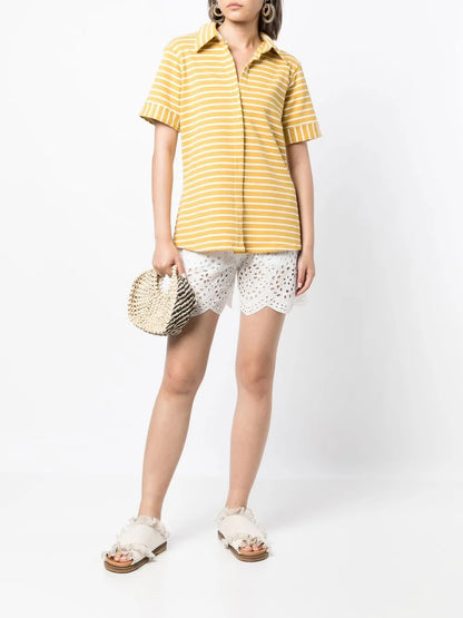 Striped Short-Sleeve Shirt