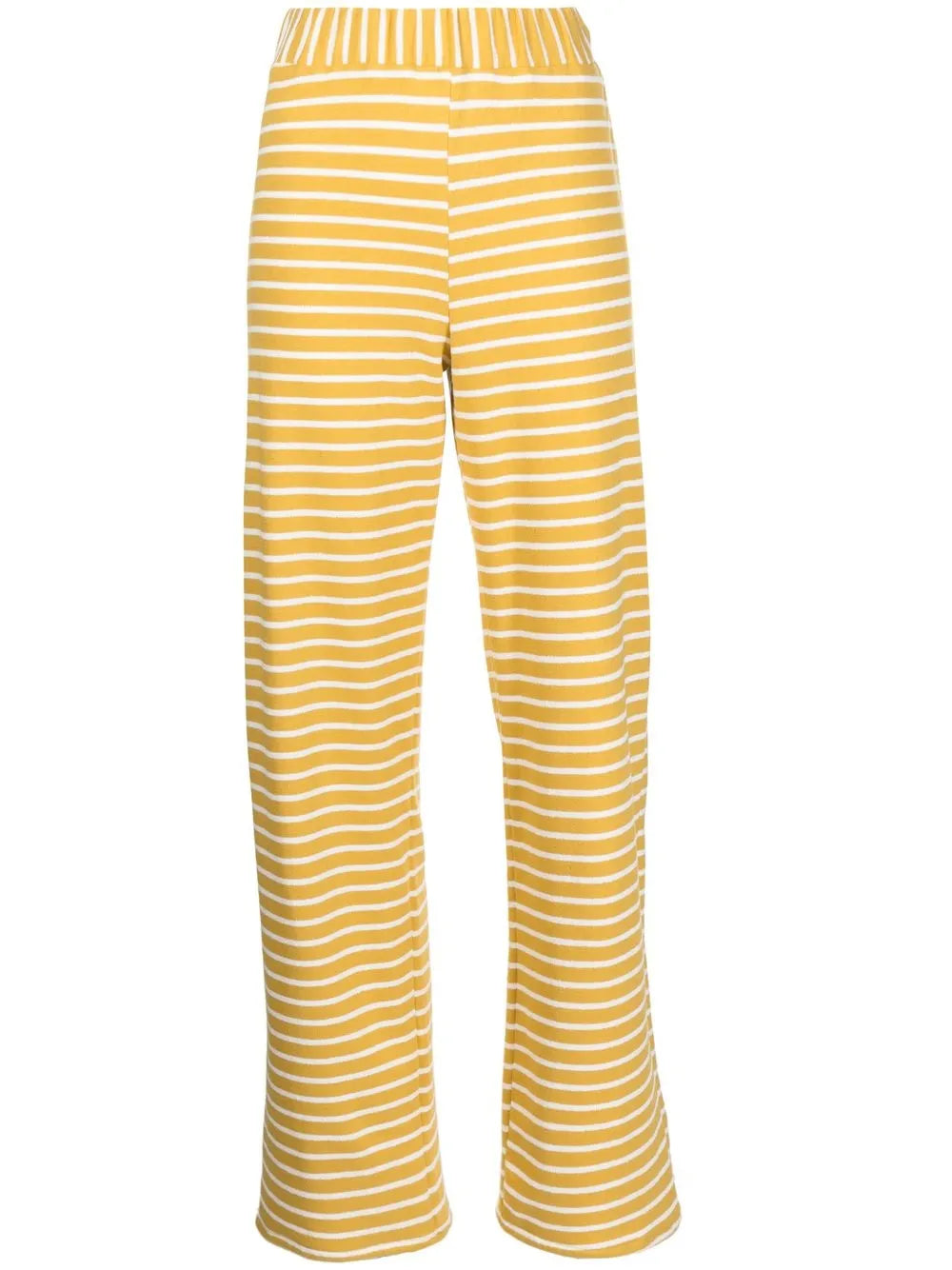 Striped Straight-Leg Trousers