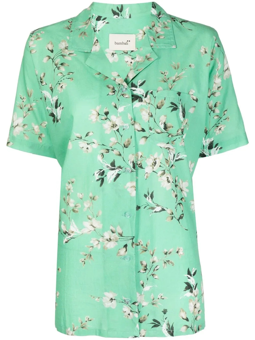 Floral Short-Sleeve Shirt