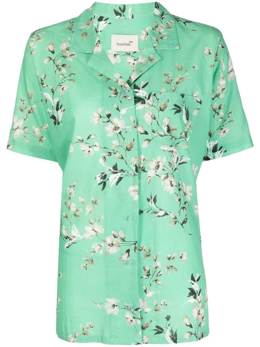 Floral Short-Sleeve Shirt