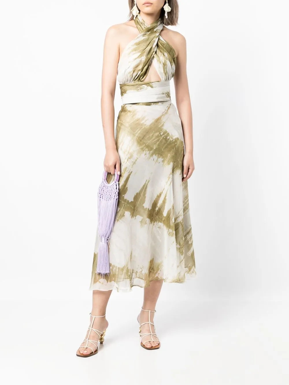 Tie-Dye Halterneck Top