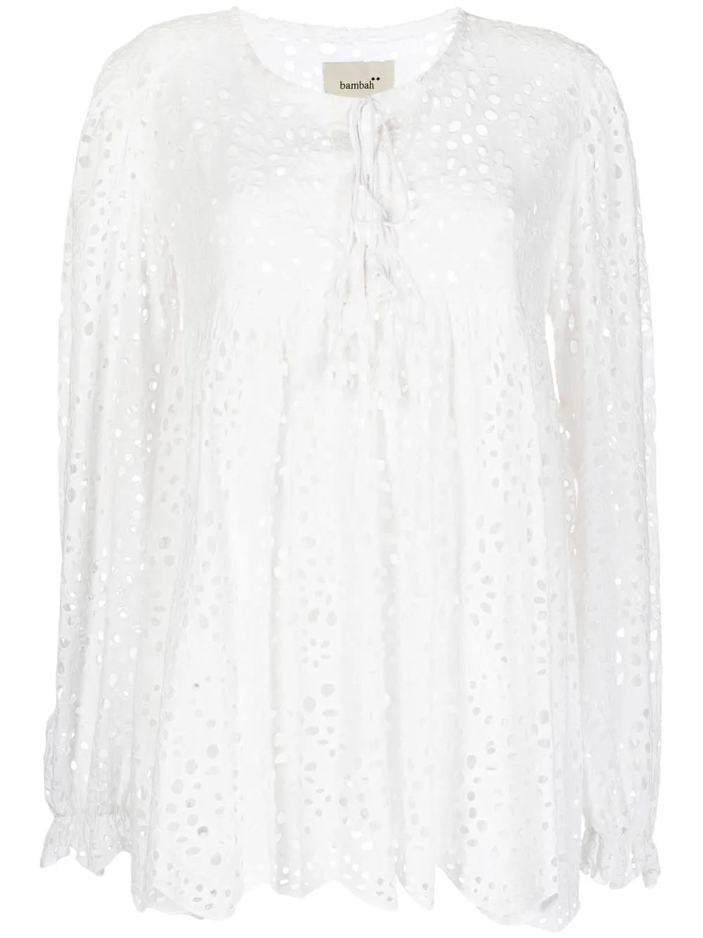 Crochet Flared Blouse