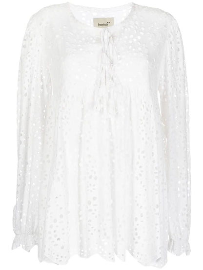 Crochet Flared Blouse