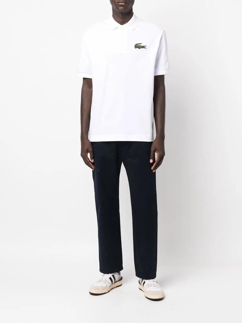 Embroidered-Logo Short-Sleeve Polo Shirt