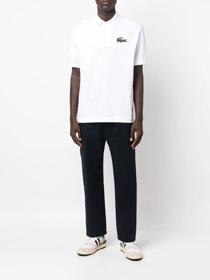 Embroidered-Logo Short-Sleeve Polo Shirt
