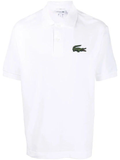 Embroidered-Logo Short-Sleeve Polo Shirt
