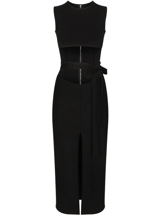 Belted Midi Dress