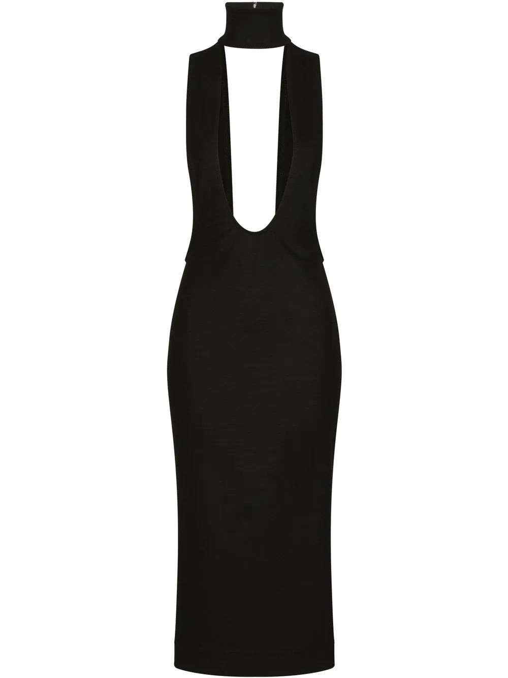 Cut-Out Midi Dress